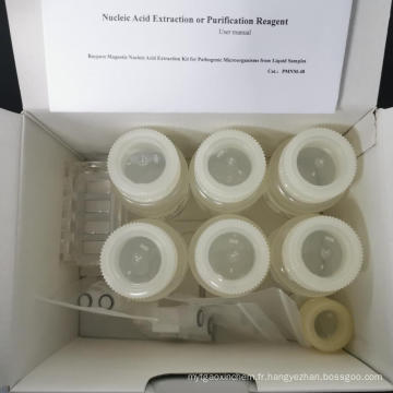 Kit de laboratoire Extraction d&#39;acide nucléique micro-organismes pathogènes